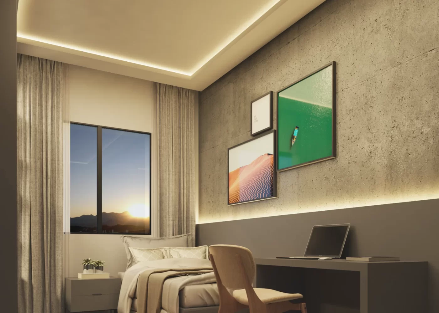 Dormitório solteiro - Todos os tipos